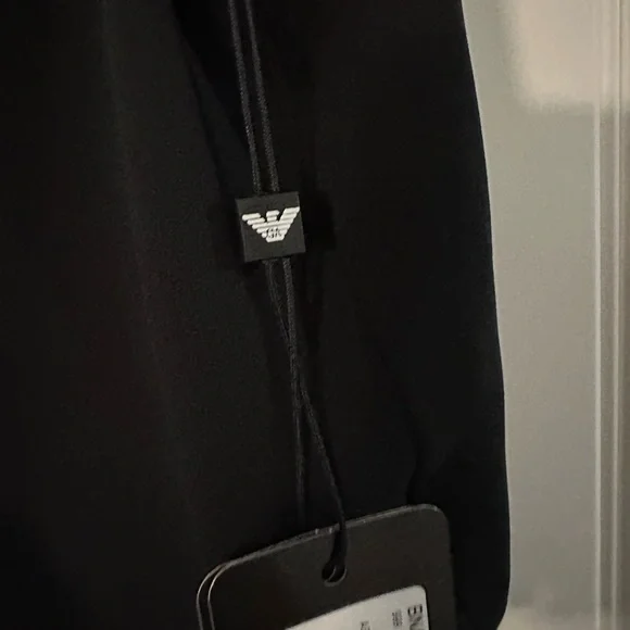 NWT Emporio Armani draped dress size 44 - Picture 5 of 8